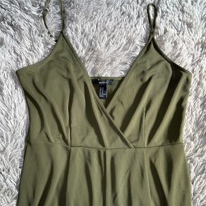 Army Green Jumpsuit